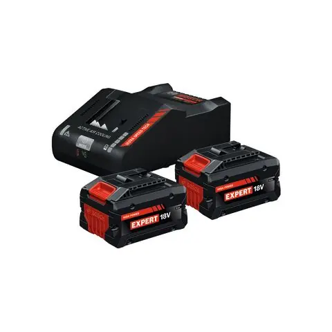 Bosch 2x EXBA18V-80 + EXAL18V-160 Batteripaket I lager